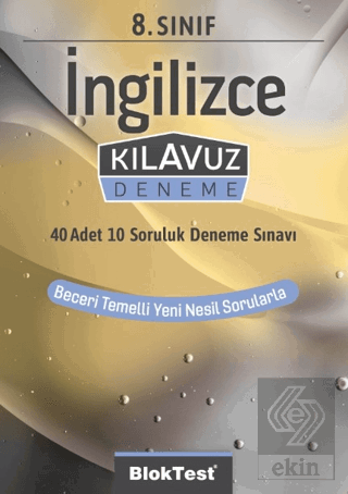 Bloktest 8.Sınıf İngilizce Kılavuz Deneme