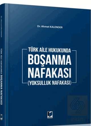 Boşanma Nafakası (Yoksulluk Nafakası)