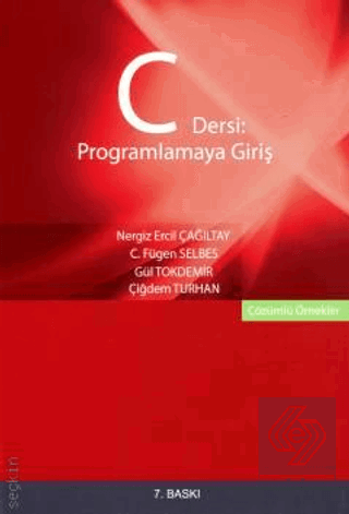 C Dersi Programlamaya Giriş