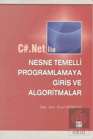 C#.Net ile Nesne Temelli Programlamaya Giriş ve Al