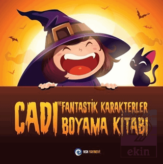 Cadı ve Fantastik Karakterler - Boyama Kitabı