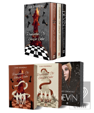 Can Dikmenli İmzalı Kutulu Set (3 Takım Kitap)