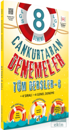 Cankurtaran Denemeler Tüm Dersler - 8. Sınıf