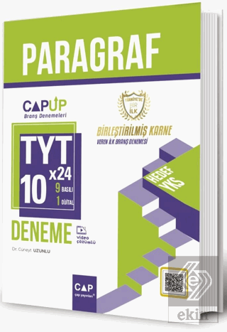 Çap Yayınları TYT Paragraf 10 x 24 Up Deneme