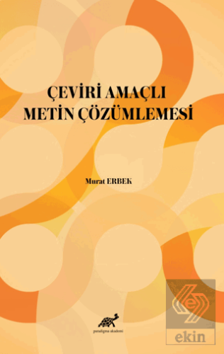 Çeviri Amaçlı Metin Çözümlemesi