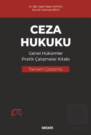 Ceza Hukuku Genel Hükümler Pratik Çalışmalar Kitab