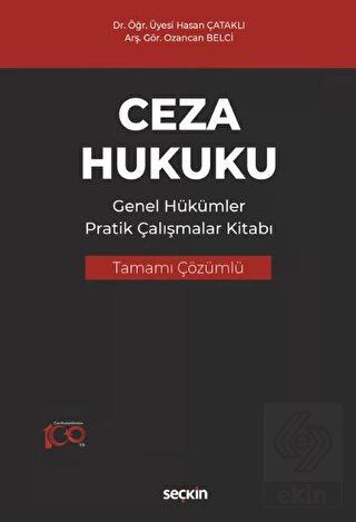 Ceza Hukuku Genel Hükümler Pratik Çalışmalar Kitab