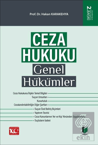 Ceza Hukuku Genel Hükümler