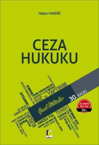 Ceza Hukuku Genel Hükümler