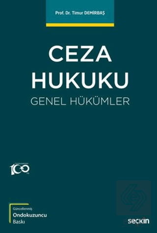 Ceza Hukuku Genel Hükümler