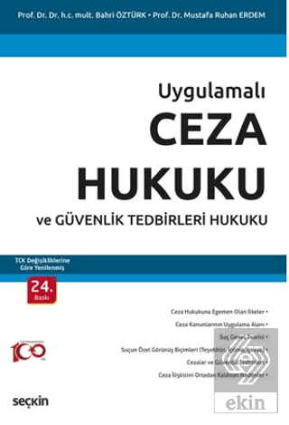 Ceza Hukuku ve Güvenlik Tedbirleri Hukuku