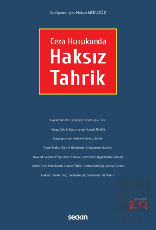 Ceza Hukukunda Haksız Tahrik