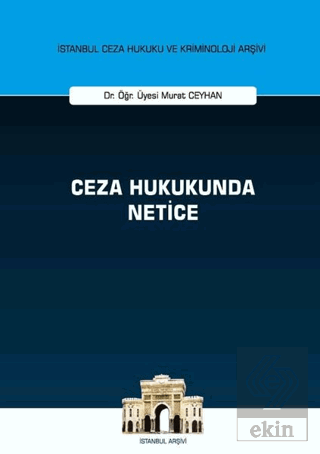 Ceza Hukukunda Netice