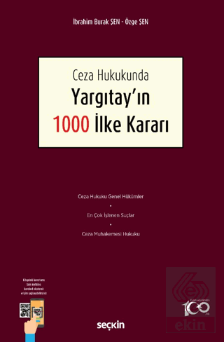 Ceza Hukukunda Yargıtayın 1000 İlke Kararı