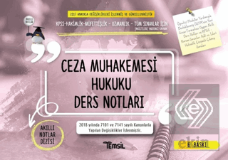 Ceza Muhakemesi Hukuku Ders Notları