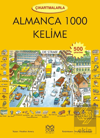 Çıkartmalarla Almanca 1000 Kelime