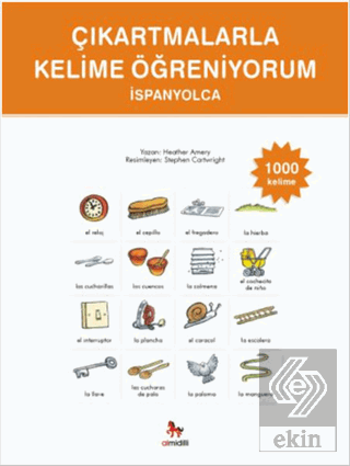 Çıkartmalarla Kelime Öğreniyorum - İspanyolca