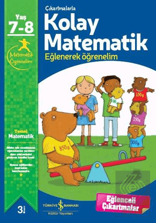 Çıkartmalarla Kolay Matematik 7-8 Yaş