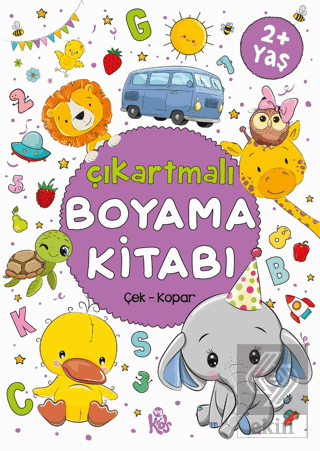 Çıkartmalı Boyama Kitabı 2 Yaş+