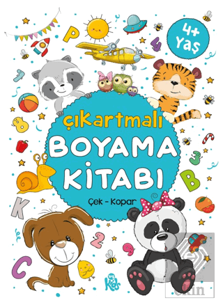 Çıkartmalı Boyama Kitabı 4 Yaş+