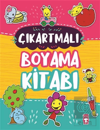 Çıkartmalı Boyama Kitabı (Sticker Hediyeli)