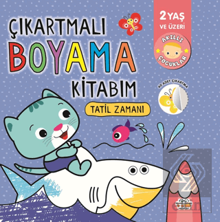 Çıkartmalı Boyama Kitabım - Tatil Zamanı