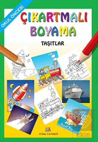 Çıkartmalı Boyama : Taşıtlar