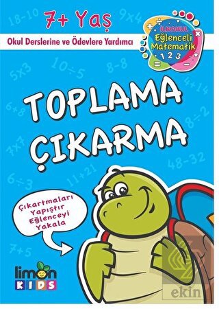 Çıkartmalı Toplama Çıkartma - İlk Okul Eğlenceli M