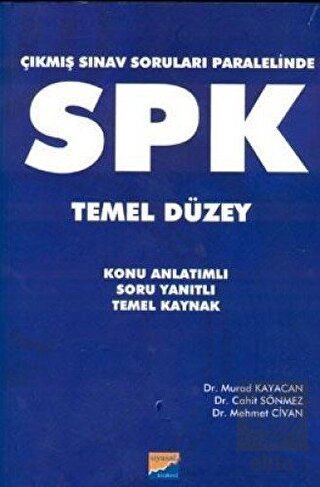 Çıkmış Sınav Soruları Paralelinde SPK Temel Düzey