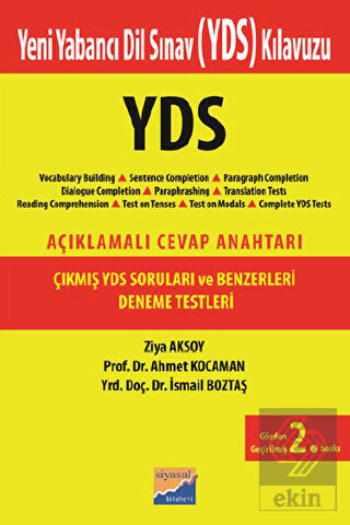 Çıkmış YDS Soruları ve Deneme Testleri