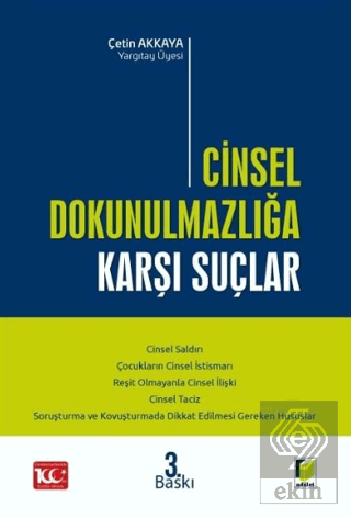 Cinsel Dokunulmazlığa Karşı Suçlar