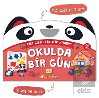 Cırt Cırtlı Etkinlik Kitabım - Okulda Bir Gün (2+