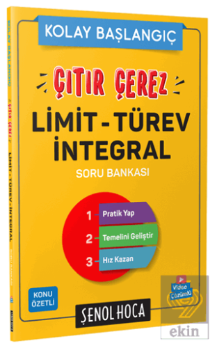 Çıtır Çerez Limit - Türev İntegral Soru Bankası