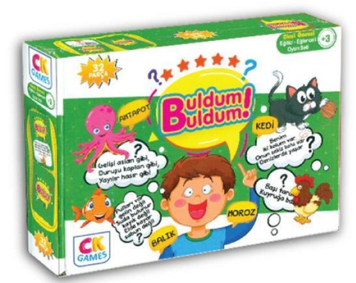 CK Games Eğitici - Öğretici Set 32 Parça Buldum Bu