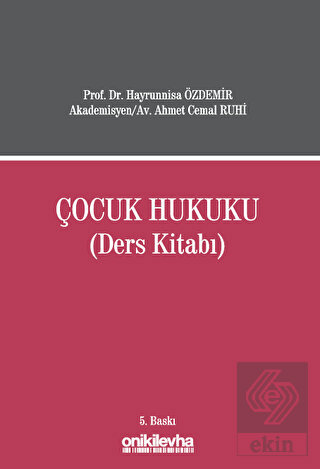 Çocuk Hukuku (Ders Kitabı)