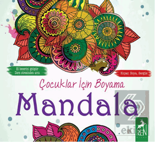 Çocuklar İçin Boyama - Mandala