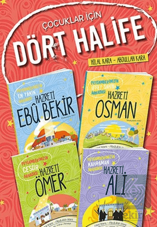 Çocuklar İçin Dört Halife Seti (4 Kitap Takım)