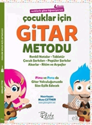 Çocuklar İçin Gitar Metodu - Renklerle Gitar Öğren