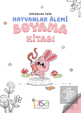 Çocuklar İçin Hayvanlar Alemi Boyama Kitabı