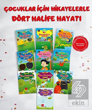 Çocuklar İçin Hikayelerle Dört Halife Hayatı Seti