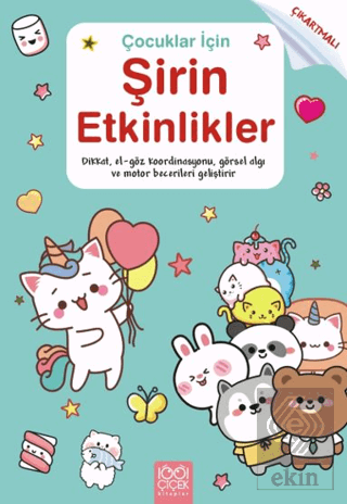 Çocuklar için Şirin Etkinlikler - Çıkartmalı