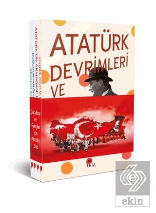 Çocuklar ve Gençler için Atatürk Seti - 4 Kitap