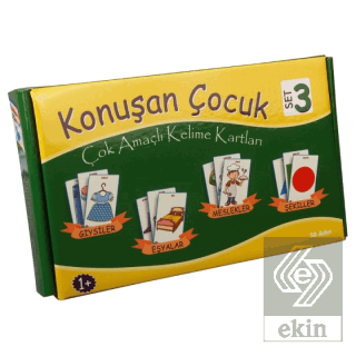 Çok Amaçlı Kelime Kartları Set 3