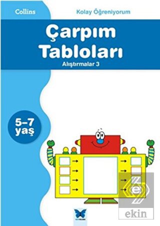 Collins Kolay Öğreniyorum - Çarpım Tabloları Alışt