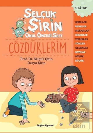 Çözdüklerim - Selçuk Şirin Okul Öncesi Seti 3