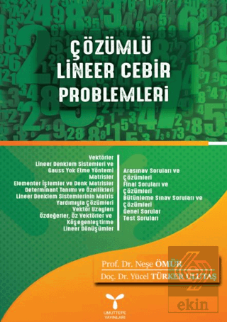 Çözümlü Lineer Cebir Problemleri