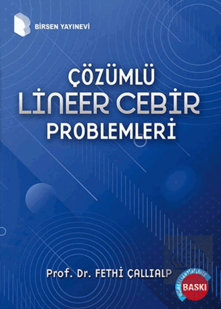 Çözümlü Lineer Cebir Problemleri