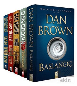 Dan Brown Seti - Robert Langdon Serisi (5 Kitap Ta