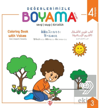 Değerlerimizle Boyama Kitabı 3