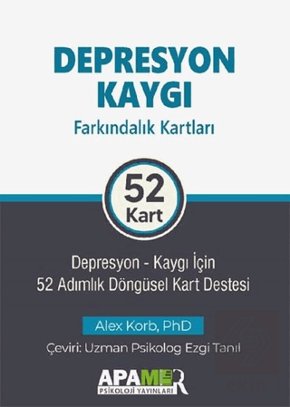 Depresyon Kaygı Farkındalık Kartları 52 Kart